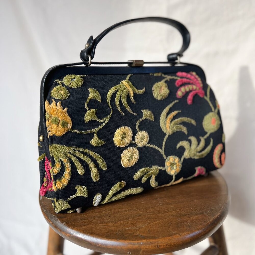 Vintage Empress Carpet Bag